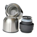 hot seller stainless steel vacuum water flask with carry strap 500ml +2*300ml